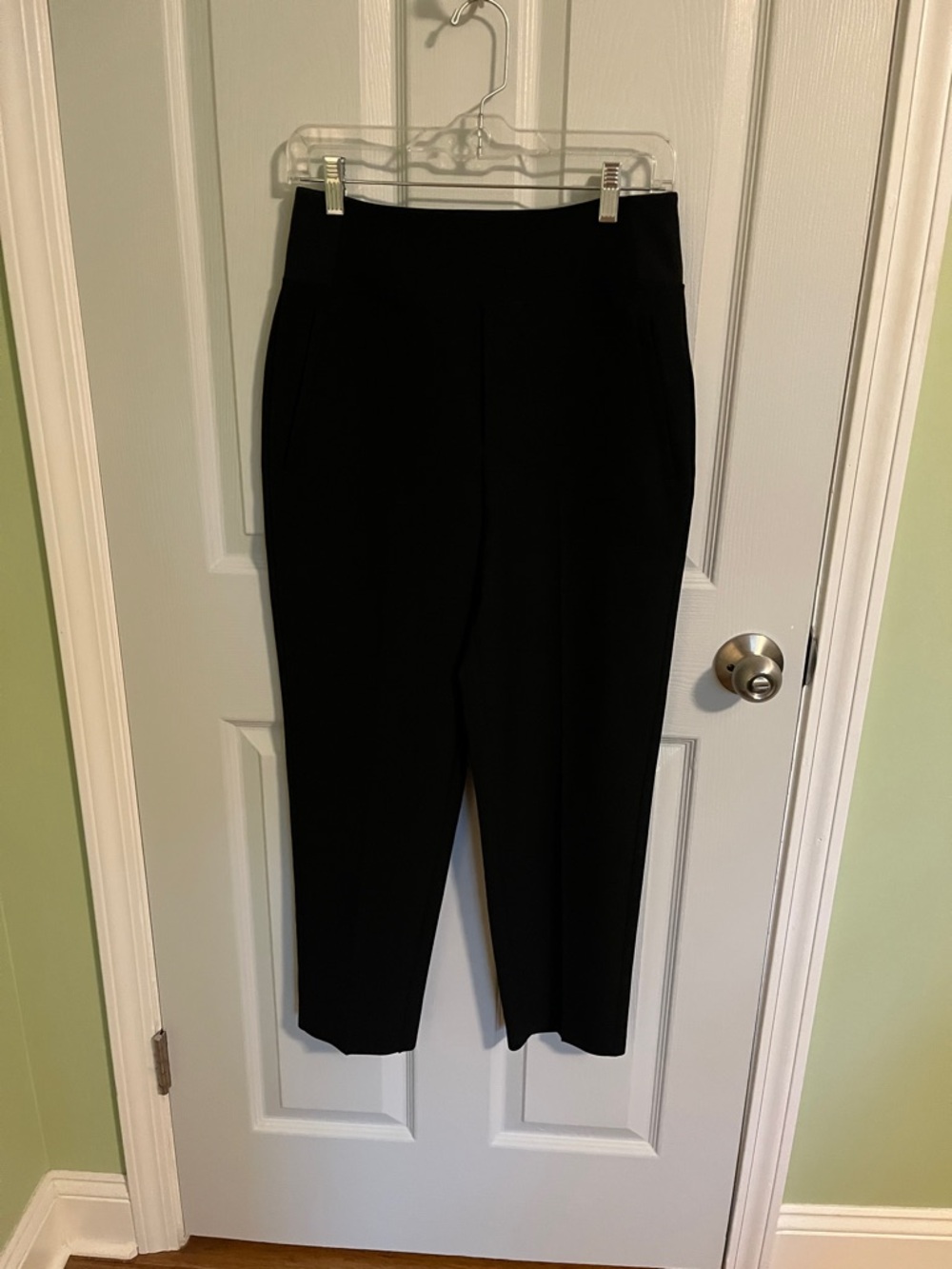 Athleta Black Cropped Tailored Pants